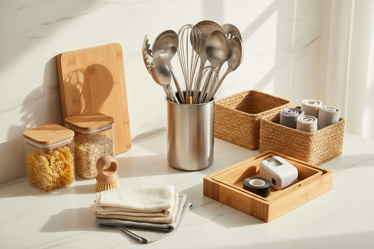 Lifestyle Essentials
Make daily chores and activities easier with our practical lifestyle products. Kitchen tools, cleaning supplies, and organizational items are carefully curated to help you save time, stay organized, and enjoy a smoother day-to-day experience. Every item is tested for quality and durability. (make it real photo)